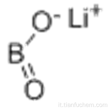 Acido borico (HBO2), sale di litio CAS 13453-69-5